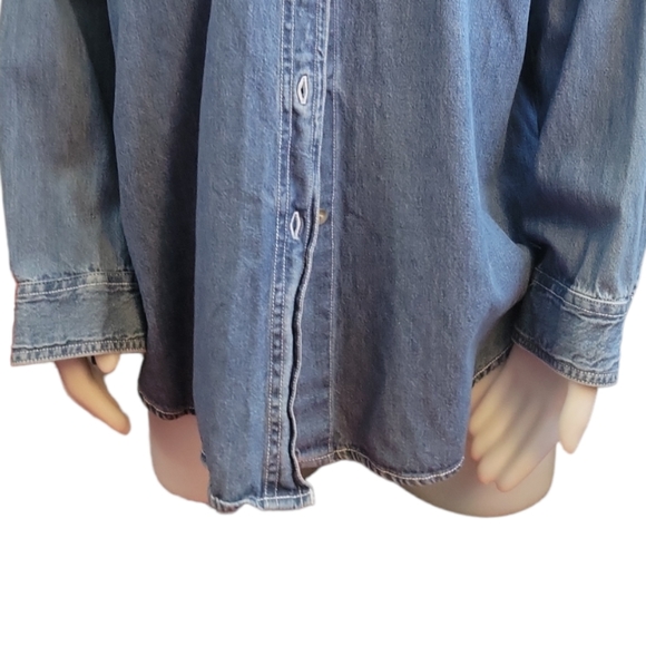 VINTAGE quizzit jean shirt - Picture 4 of 6